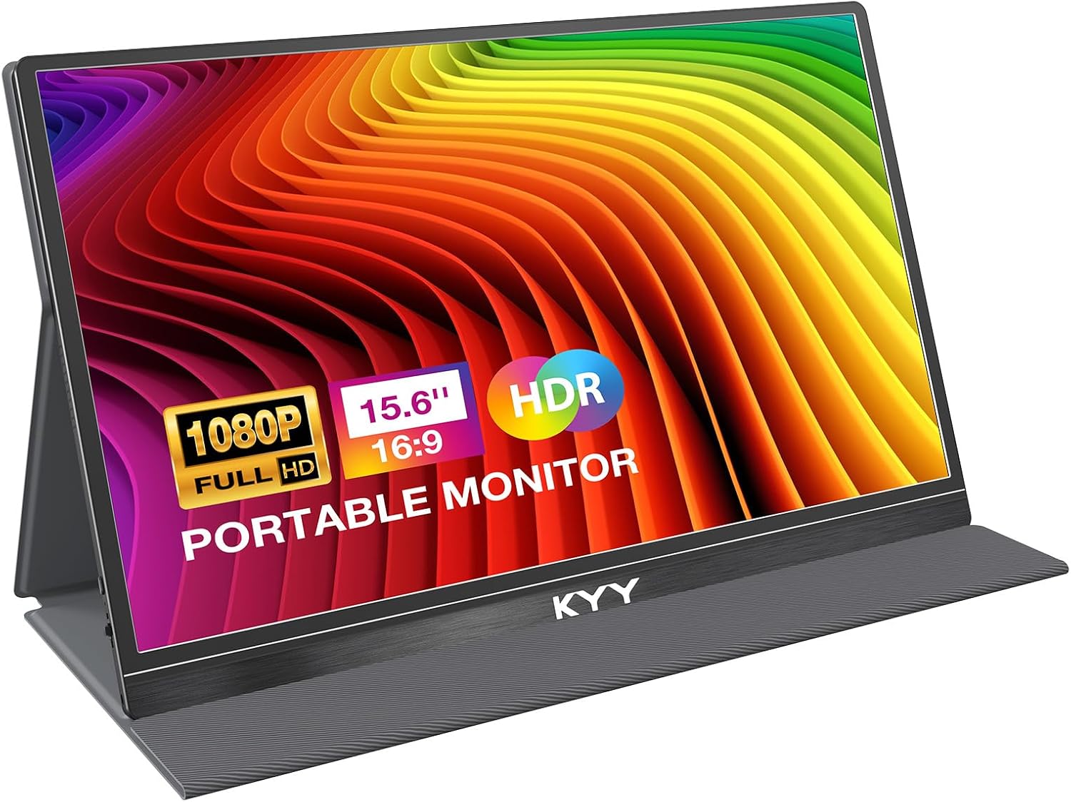 Moniteur portable KYY 15,6" FHD 1080P USB-C HDMI — Écrans d'ordinateur