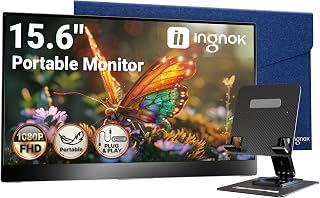 Moniteur Portable Ingnok 15.6" FHD 1080P USB-C — Écrans d'ordinateur