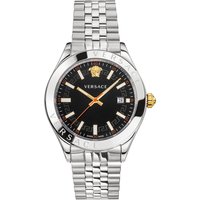 Montre Versace Hellenyium pour homme avec cadran noir VEVK00420