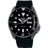Montre Seiko 5 Sports SRPD65K2 automatique pour homme, cadran noir