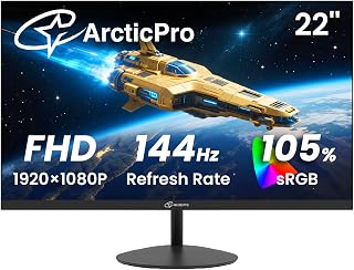 ArcticPro 22 inch 144Hz Gaming Monitor FHD 1080p