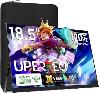 UPERFECT Portable Monitor 18.5" 120Hz 1080P IPS