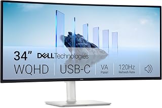 Dell S3425DW Moniteur incurvé 34 pouces USB-C 3440×1440