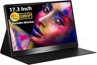 17.3" Portable Monitor 1080P FHD IPS HDR Gaming