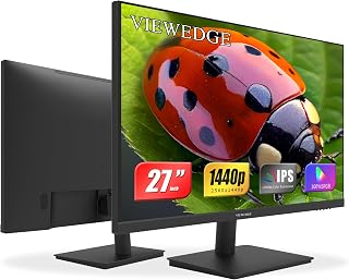 Viewedge 27 inch 2K IPS Monitor 2560x1440 75Hz