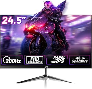 LXZ Gaming Monitor 24.5 inch 200Hz FHD IPS