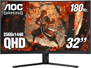 AOC CQ32G4VE 32" Curved Gaming Monitor 2K 180Hz