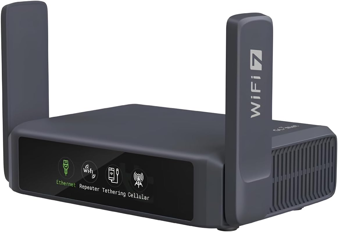 GL.iNet GL-BE3600 Slate 7 Routeur WiFi 7 Portable — Routeur Wi-Fi