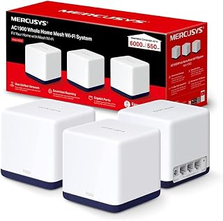 MERCUSYS Halo H50G 3-Pack AC1900 Mesh WiFi System — Wifi Router