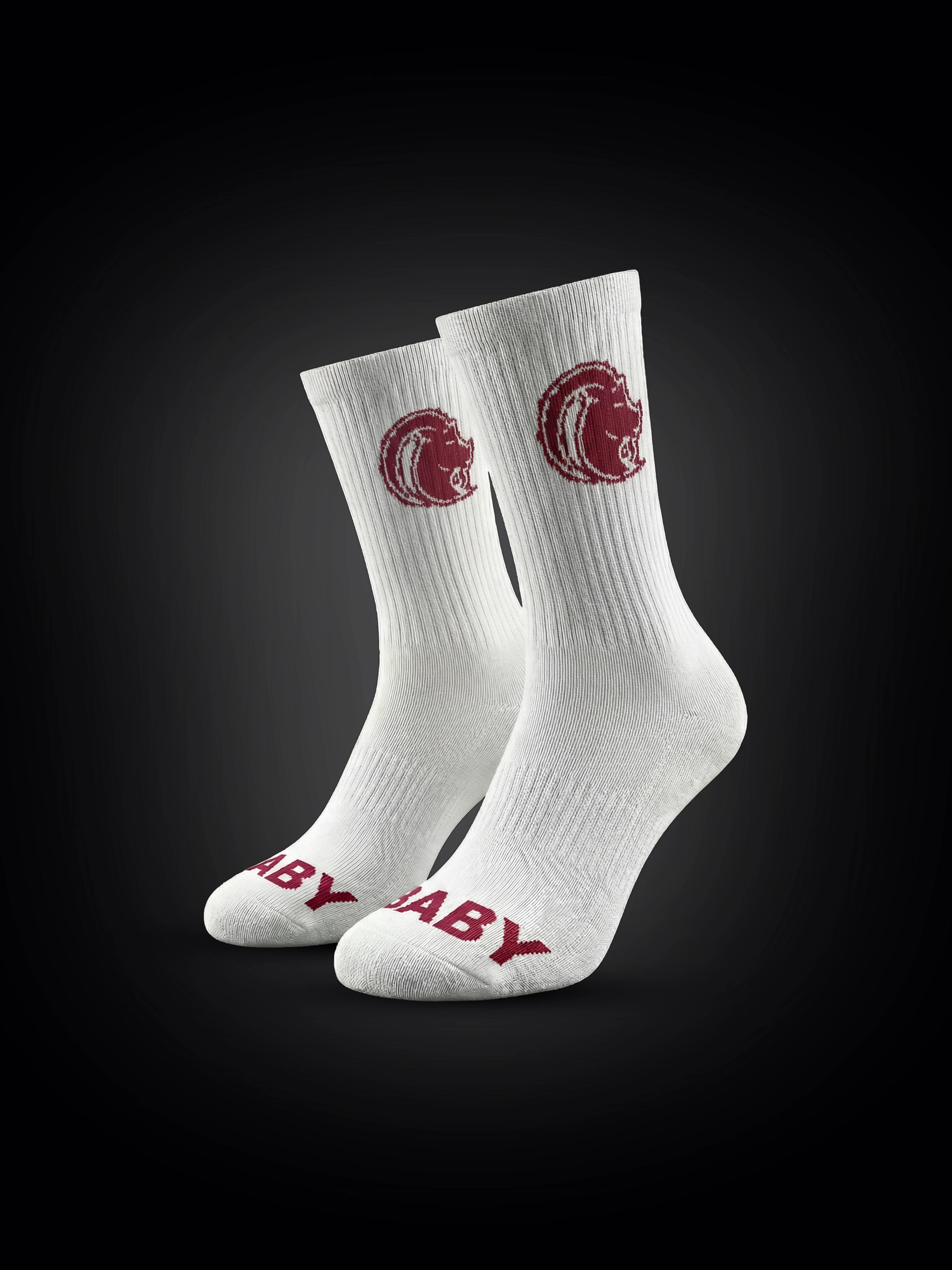 Essentials Socks – Crimson