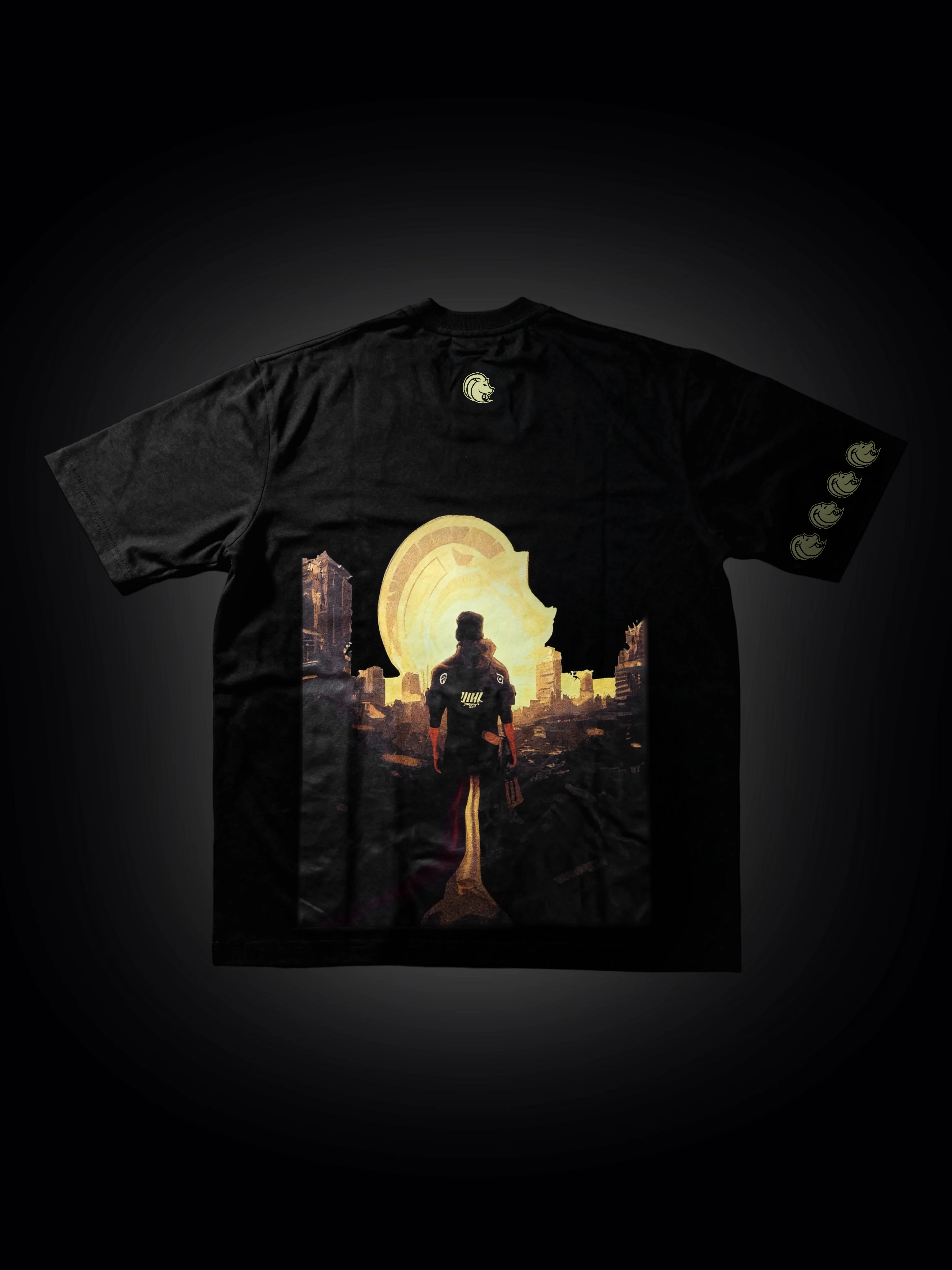 T-shirt Ascension Path de Capricorn Baby en Onyx — Accessoires de mode