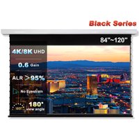NothingProjector Black Series Slimline Motorized ALR Projector Screen
