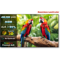 132 Inch NothingProjector Seamless Lenticular 4K UST ALR Screen — Projector Screens