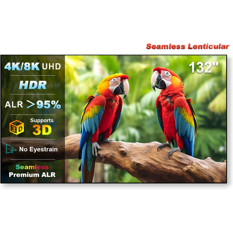 Écran ALR Lenticulaire Seamless 4K UST de 132 pouces NothingProjector — Écrans de projection