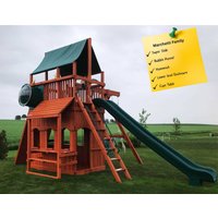 Playground One Extreme Fort XL Combo with Slide and Swing