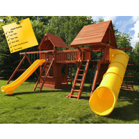 Clark Family Creation cc4 - Solid Green with Yellow Slide