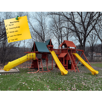Playground One Extreme Deluxe Dual Hangout Swing Set