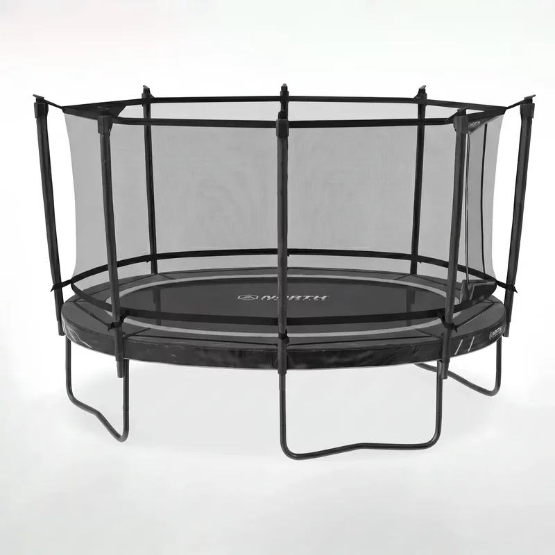 North Hybrid Legend Oval Trampoline 16ft x 11ft — Playground & Swing Sets