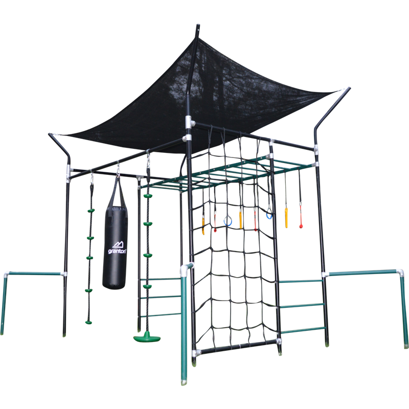 Granton Ninja Obstacle Course for Kids - Outdoor Climbing Fun — Playground & Swing Sets