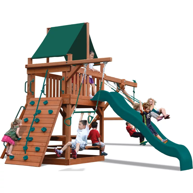 Playground One!® Fort Combo Original 2 avec bras accessoire — Aires de jeu et balançoires
