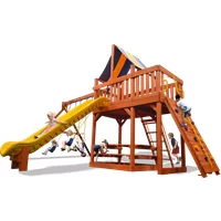 Turbo Original Fort Combo 2 XL - Sundeck Special - Green with Yellow Slide
