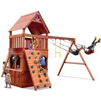 Turbo Original Fort with Lower Level Enclosure - Solid Green