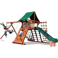 Turbo Original Playcenter Combo 2 - Vert Solide avec Toboggan