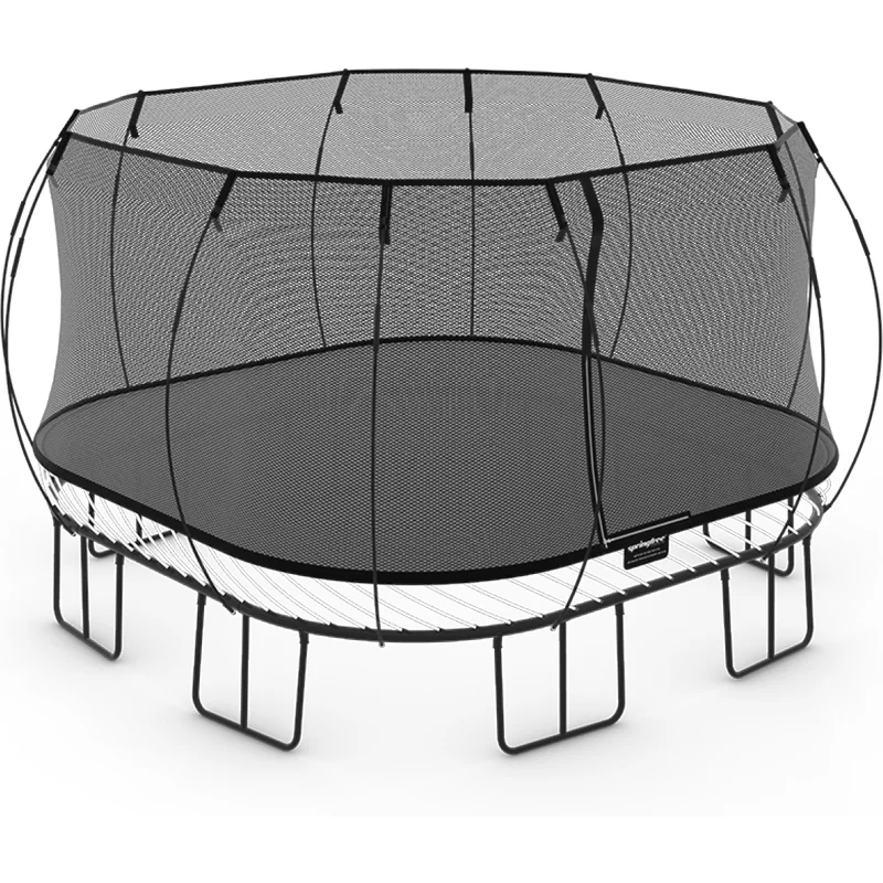 Trampoline Springfree® 13x13 Jumbo Square — Aires de jeu et balançoires