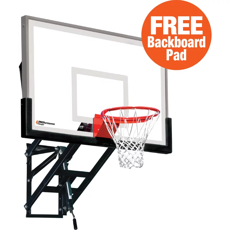 PROformance Hoops® WM60 Support Mural 60 pour Panier de Basketball — Aires de jeu et balançoires