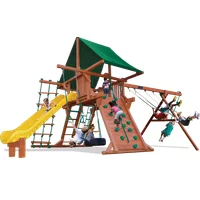 Turbo Deluxe Playcenter Combo 2 - Bleu Jaune — Aires de jeu et balançoires