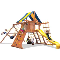 Original Playcenter with 2 Position Swingbeam and Green Slide