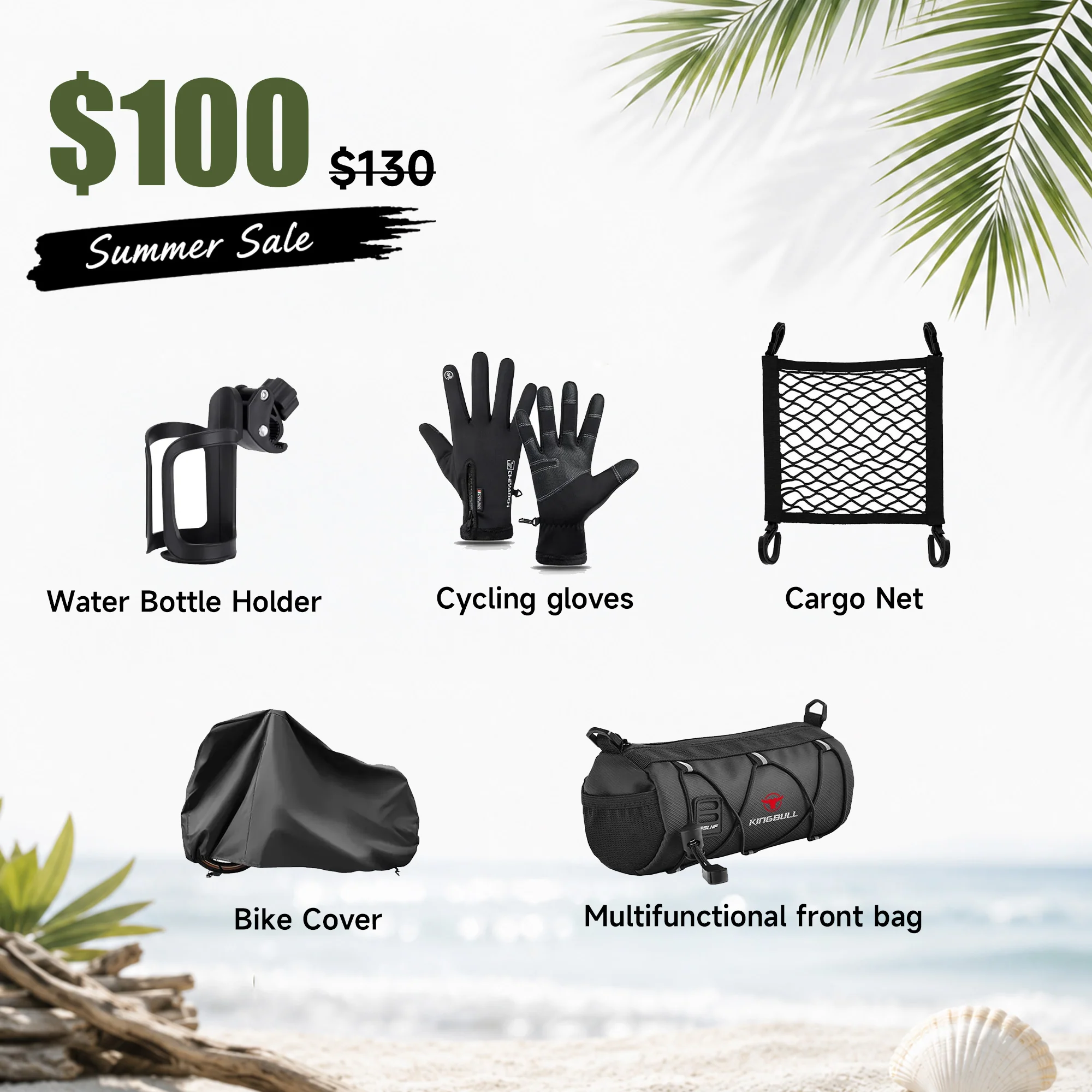 Bike Comfort & Safety Pack — Bike Accessories