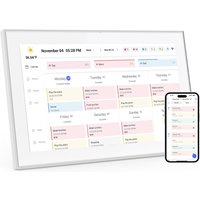 Calendrier Intelligent Numérique – Organisateur Familial avec Écran Tactile — Organisateur de stockage