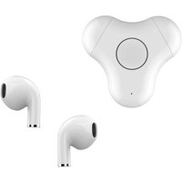 Wireless Earbuds with Built-in Fidget Spinner
