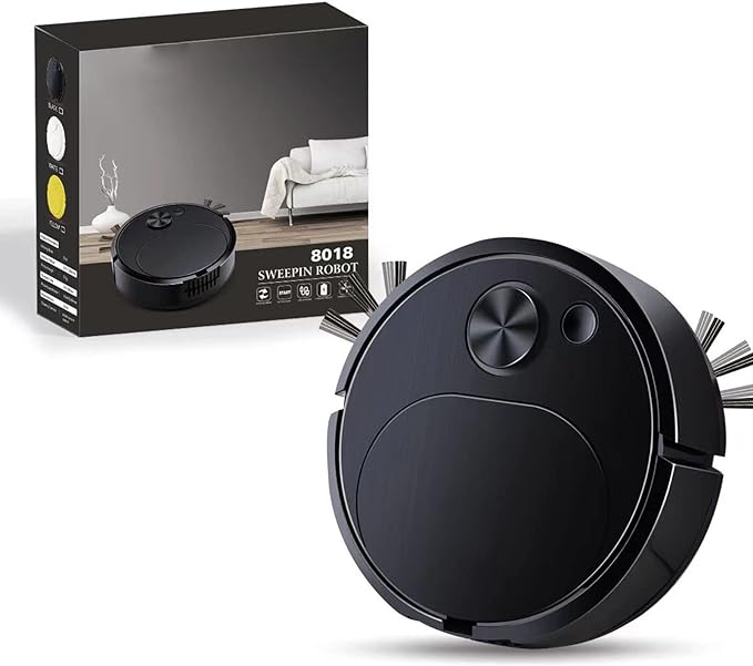 3-in-1 Automatic Vacuum Cleaner Rechargeable Low Noise Robot — Vacuum Cleaner