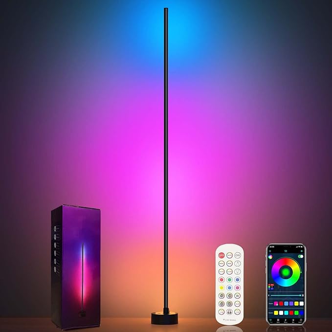 RGB Intelligent Atmosphere Floor Lamp with Remote and App Control