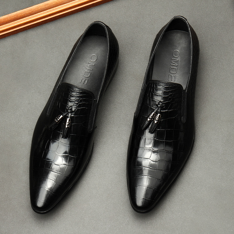 Souliers Formels pour Hommes avec Bout Pointu — Chaussures décontractées pour hommes