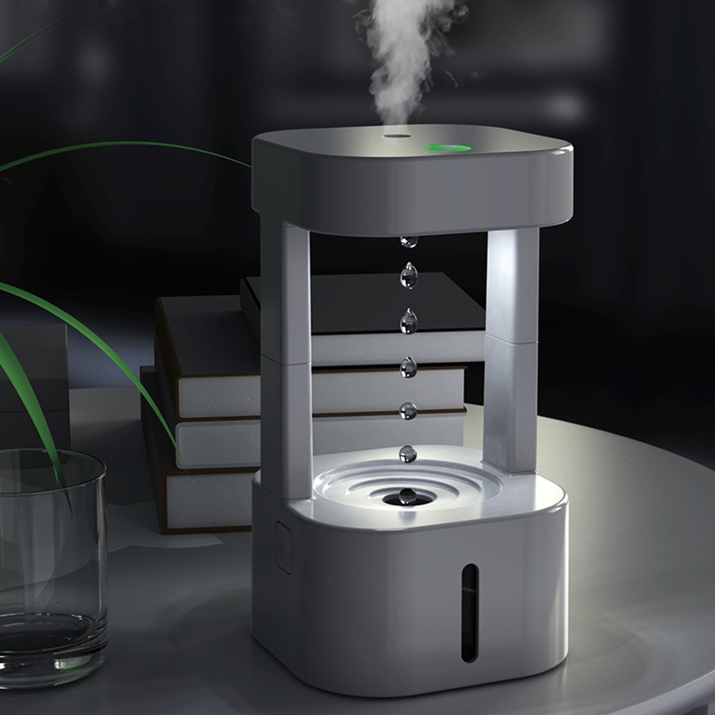 Creative Anti-Gravity Water Drop Humidifier for Home and Office — Humidifier