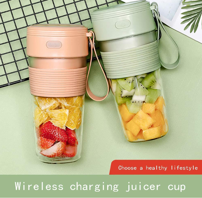 Mini Machine à Jus Électrique & Mélangeur Portable avec Batterie Rechargeable USB — Mixer
