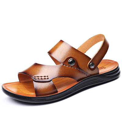 Men's Soft Sole Dual Use Slippers and Beach Shoes
