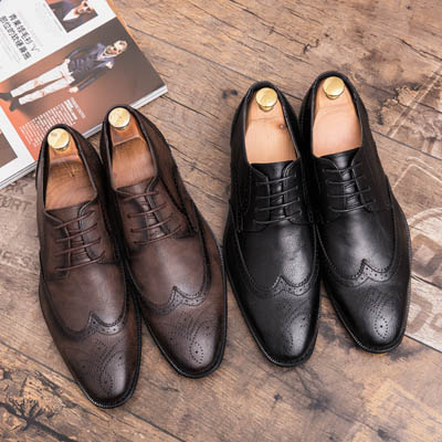 Business Dress Shoes with Pointed Toes — Mens Casual Shoes