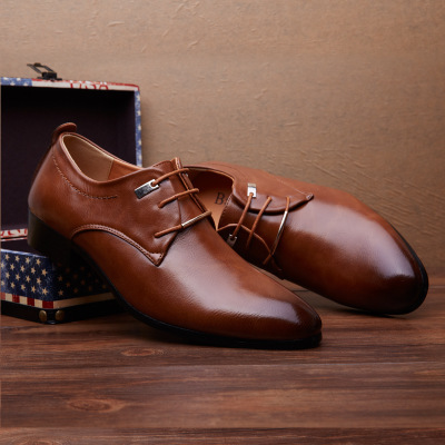 Chaussures d'affaires décontractées pour hommes - Cuir et Microfibre