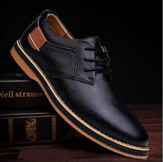 Chaussures de ville décontractées pour hommes Leu Oxford University — Chaussures décontractées pour hommes