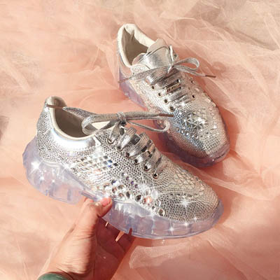 Baskets à strass pour hommes