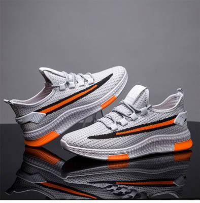 Chaussures de course pour hommes avec absorption des chocs et tige respirante — Chaussures de course pour hommes