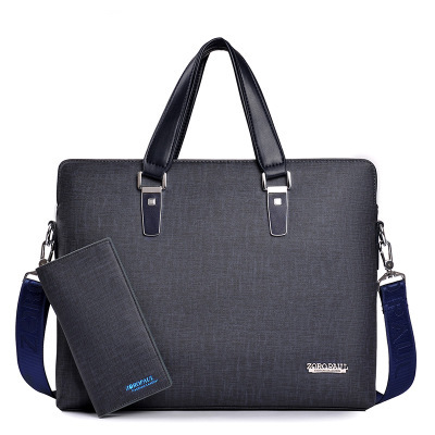Men's Business Handbag Single Shoulder Office Bag
