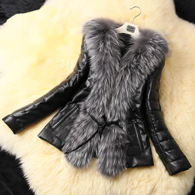 Fur Collar Coat — Winter Jacket Women