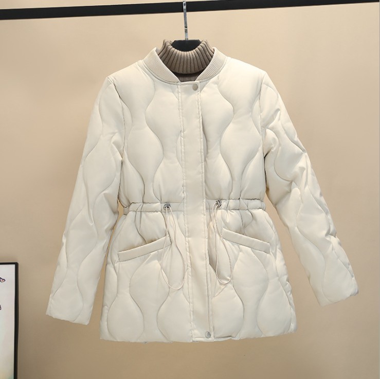 Veste d'hiver épaisse et rembourrée à taille loose — Accessoires de mode