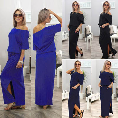 EBay 2021 Women's Summer Evening Dress Long Skirt — Womens Dresses
