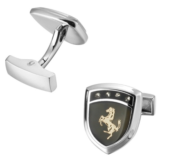 Boutons de manchette avec design de logo de cheval par Brand